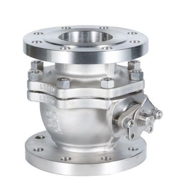 Dn15-200 WCB SS201 SS304 SS316 Valvola a sfera pneumatica ad acqua con struttura di arresto