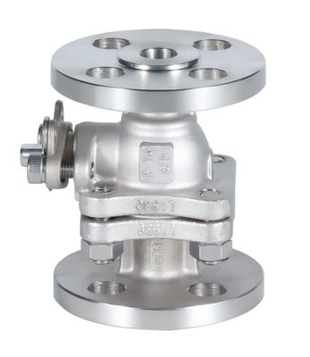 Dn15-200 WCB SS201 SS304 SS316 Valvola a sfera pneumatica ad acqua con struttura di arresto