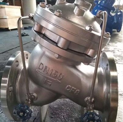 Valvola di controllo idraulica personalizzata per il flusso d'acqua in applicazioni multifunzionali