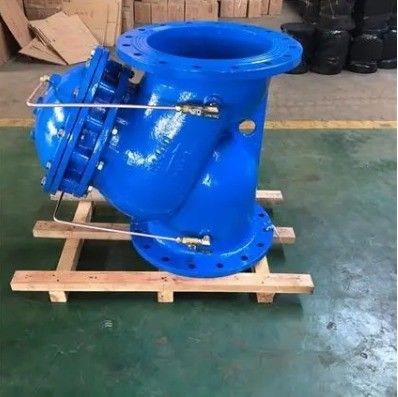 Valvola di controllo della pompa di ferro fuso robusta ANSI 150LB JIS 10K pn16 WCB Diaframma idraulico ad acqua multifunzionale