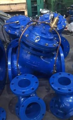 Valvola di controllo idroelettrica industriale per petrolio, gas e acqua