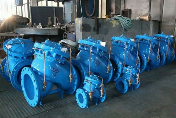 Valvola di controllo di tipo Y a diaframma dritto personalizzata per la gestione della pressione dell'acqua