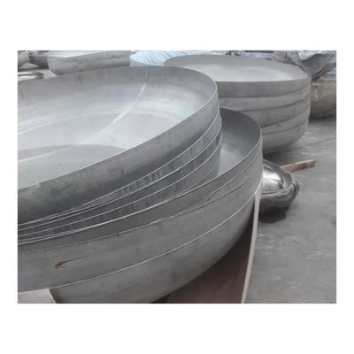 Bottom sferici personalizzati Butt saldatura tubo di montaggio testa del serbatoio Torispherical fine piatto