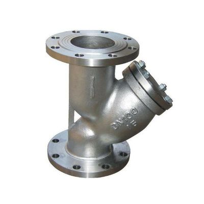Dimensione della porta secondo le esigenze del cliente Ferro flessibile Y filtro Acqua a doppia flange