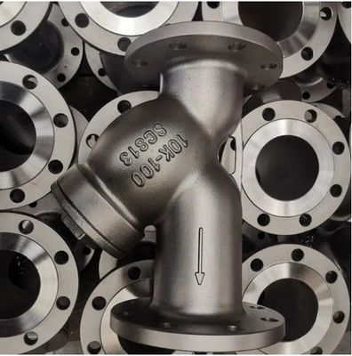 OEM Port Size Filtro in acciaio inossidabile Flange Y Strainer con design generale e flange