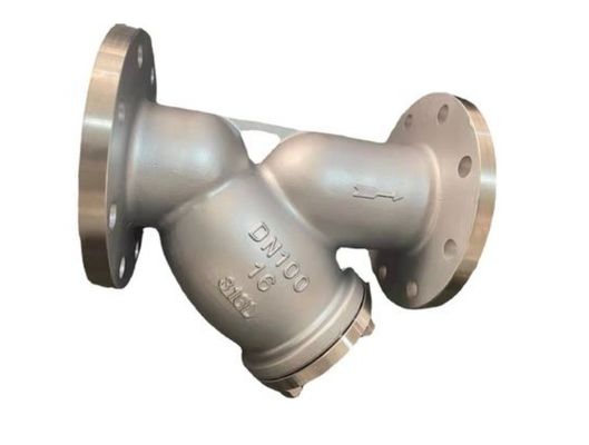 OEM Port Size Filtro in acciaio inossidabile Flange Y Strainer con design generale e flange