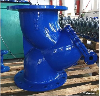 Fuoco d'acciaio flessibile, doppia flangia, filtro ad acqua di tipo Y DIN/ASME/ASTM/GB Servizio