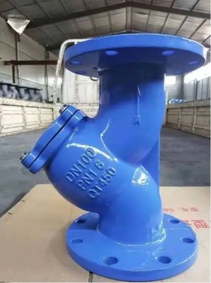 Fuoco d'acciaio flessibile, doppia flangia, filtro ad acqua di tipo Y DIN/ASME/ASTM/GB Servizio
