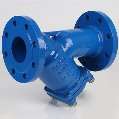 Fuoco d'acciaio flessibile, doppia flangia, filtro ad acqua di tipo Y DIN/ASME/ASTM/GB Servizio