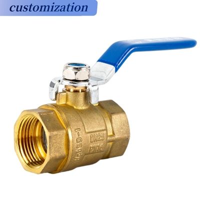 Valvola a sfera 2PC in acciaio inossidabile per supporti a temperatura normale in ambienti industriali