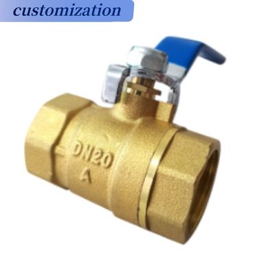 Controlla la struttura DIN 2PC Valvola a sfera fluttuante a fianco per esigenze personalizzate