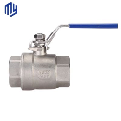 Valvola a sfera a filo FF in acciaio inossidabile con ISO5211/Mounting Pad CF8 A e durable choice