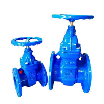 Industria BS5163/ EN 1171 PN25 Valvola di cancello in ferro flessibile a seduta resiliente con fusto ascendente