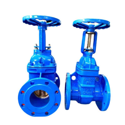 Industria BS5163/ EN 1171 PN25 Valvola di cancello in ferro flessibile a seduta resiliente con fusto ascendente
