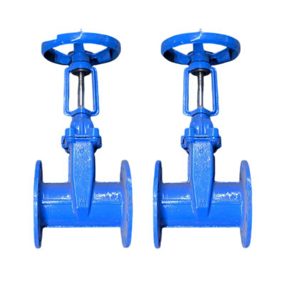 Supporto ODM F4 GGG50 PN10/PN16 Valvola di cancello in ghisa con sigillo in bronzo e sedile in metallo