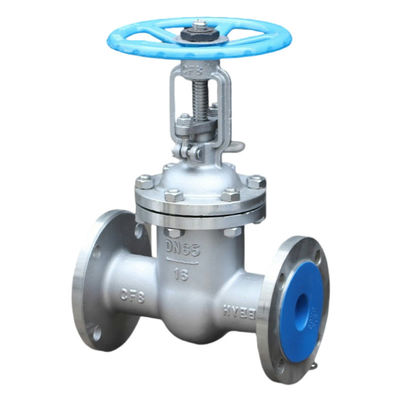 Valvola di porta resistente alle alte temperature Acciaio fuso Acciaio inossidabile per tipo flange