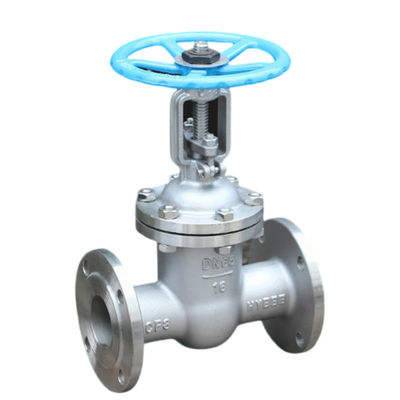 Valvola di porta resistente alle alte temperature Acciaio fuso Acciaio inossidabile per tipo flange