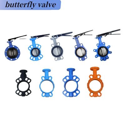 DN25 a bassa temperatura 1 pollice Tri Clamp Pneumatico azionato Valvola Sanitaria farfalla