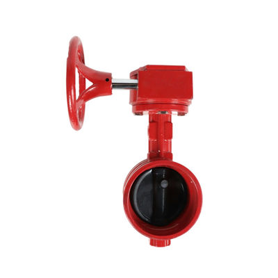 Clampada a tenuta morbida per gas tipo D381X-16Q Turbina a scanalatura Valvola farfalla per industria