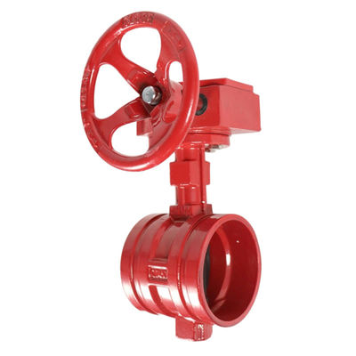 Clampada a tenuta morbida per gas tipo D381X-16Q Turbina a scanalatura Valvola farfalla per industria