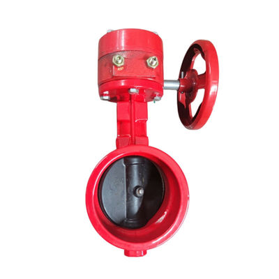 Clampada a tenuta morbida per gas tipo D381X-16Q Turbina a scanalatura Valvola farfalla per industria