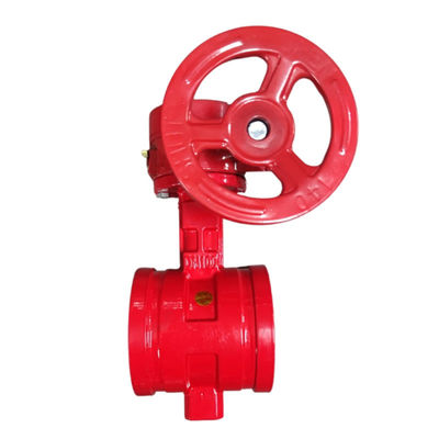 Clampada a tenuta morbida per gas tipo D381X-16Q Turbina a scanalatura Valvola farfalla per industria