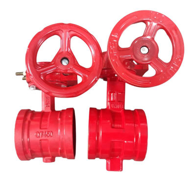 Clampada a tenuta morbida per gas tipo D381X-16Q Turbina a scanalatura Valvola farfalla per industria